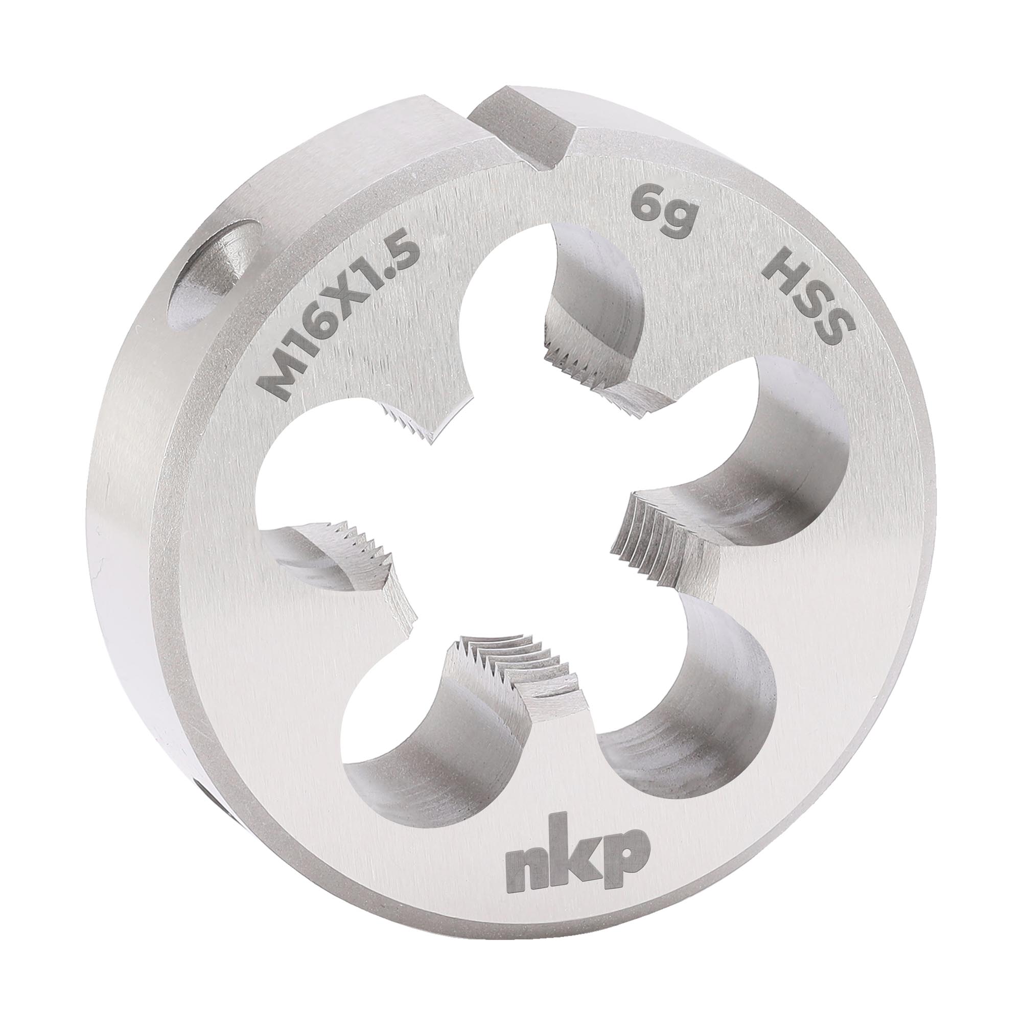 Плашка NKP М16х1,5 DINEN22568 HSS 6g 45х14мм 240161N