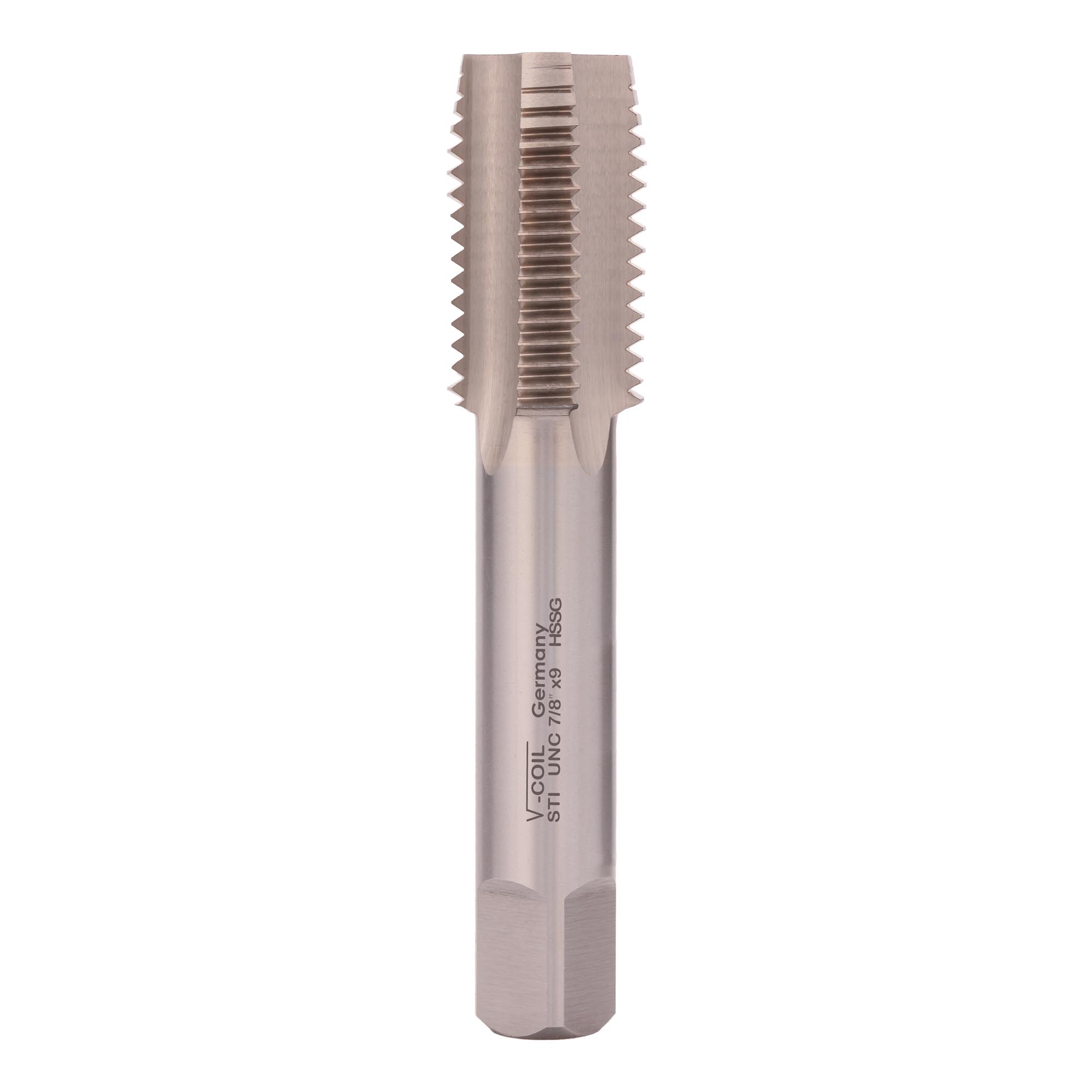 Метчик для резьбовой вставки Volkel HSS-G STI UNC 7/8"-9 03115