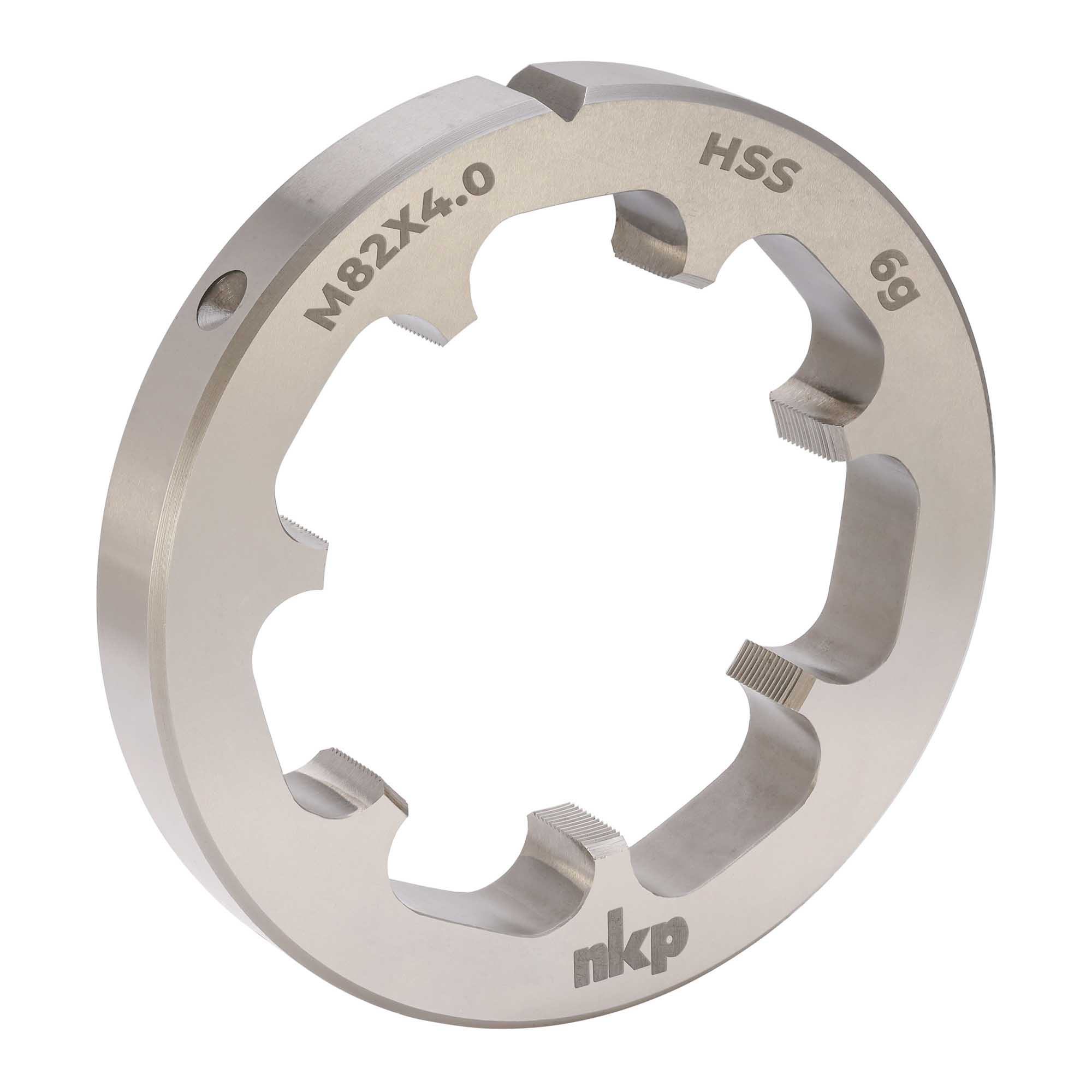 Плашка NKP М82х4,0 DINEN22568 HSS 6g 130х36мм 240825N