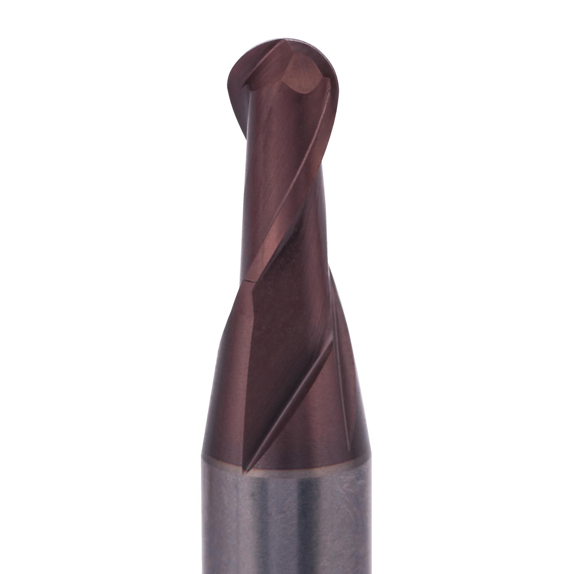 Фреза твердосплавная радиусная H-Tools 4,0x50/8мм d06 2z 55HRC P20 TiALN 19969-040