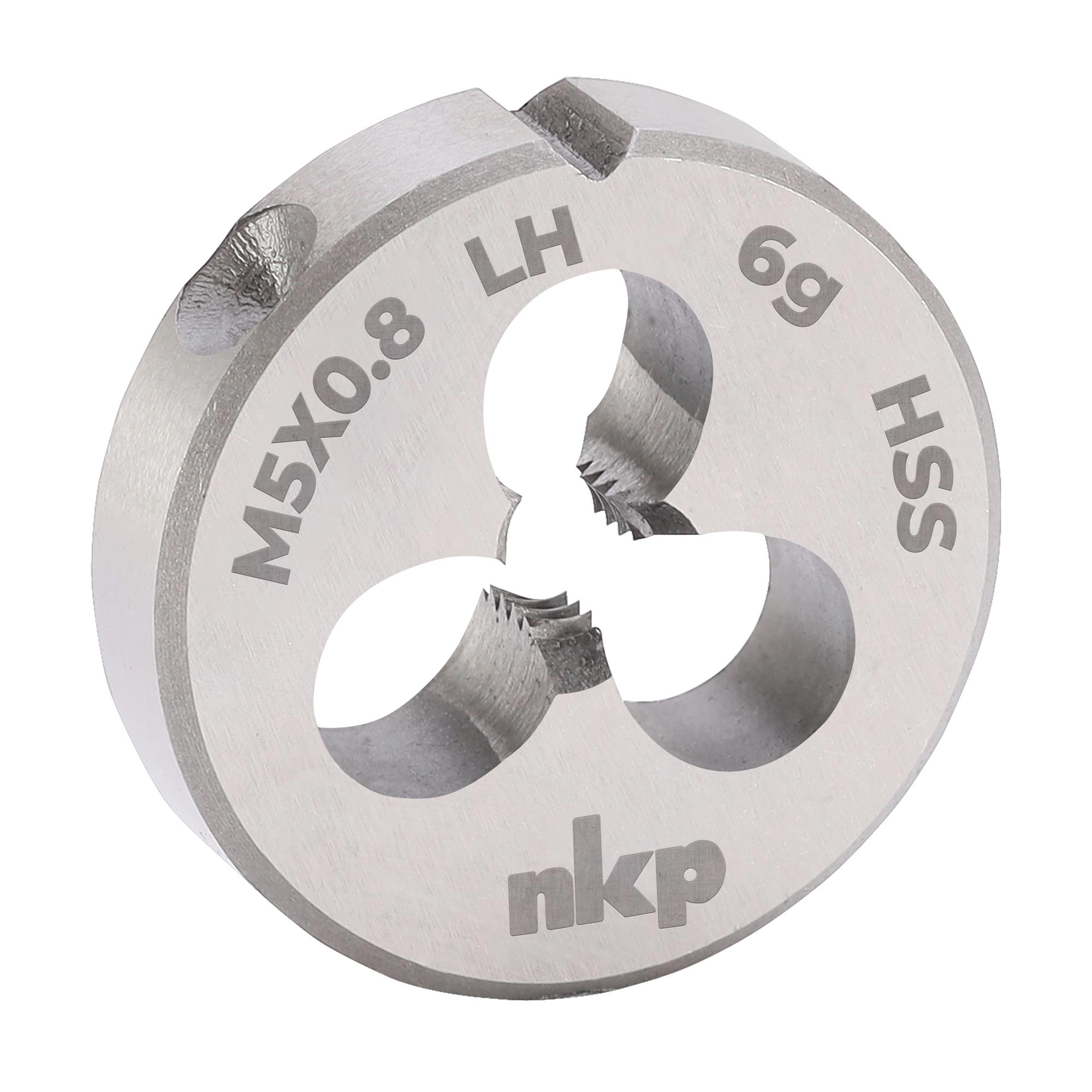 Плашка левая NKP М5х0,8 DINEN22568 HSS 6g 20х7мм 250050N
