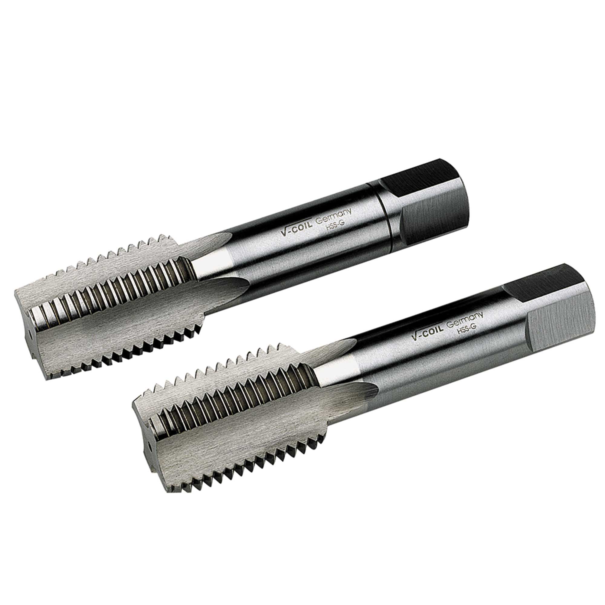 Набор метчиков для резьбовой вставки 2шт Volkel HSS-G STI G 1/2"-14 03314