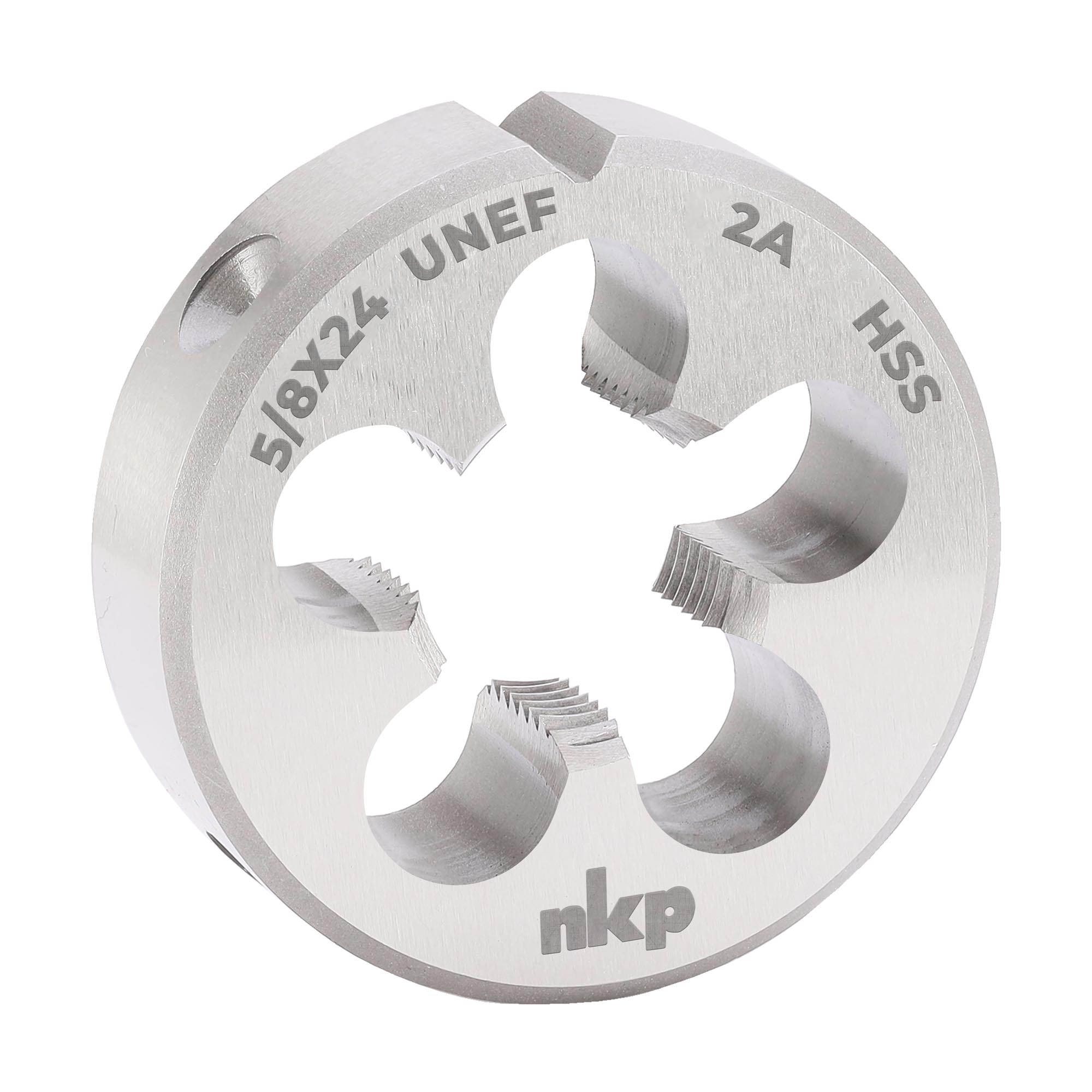 Плашка дюймовая NKP UNEF 5/8"-24 HSS DIN22568 45x14мм 248580N