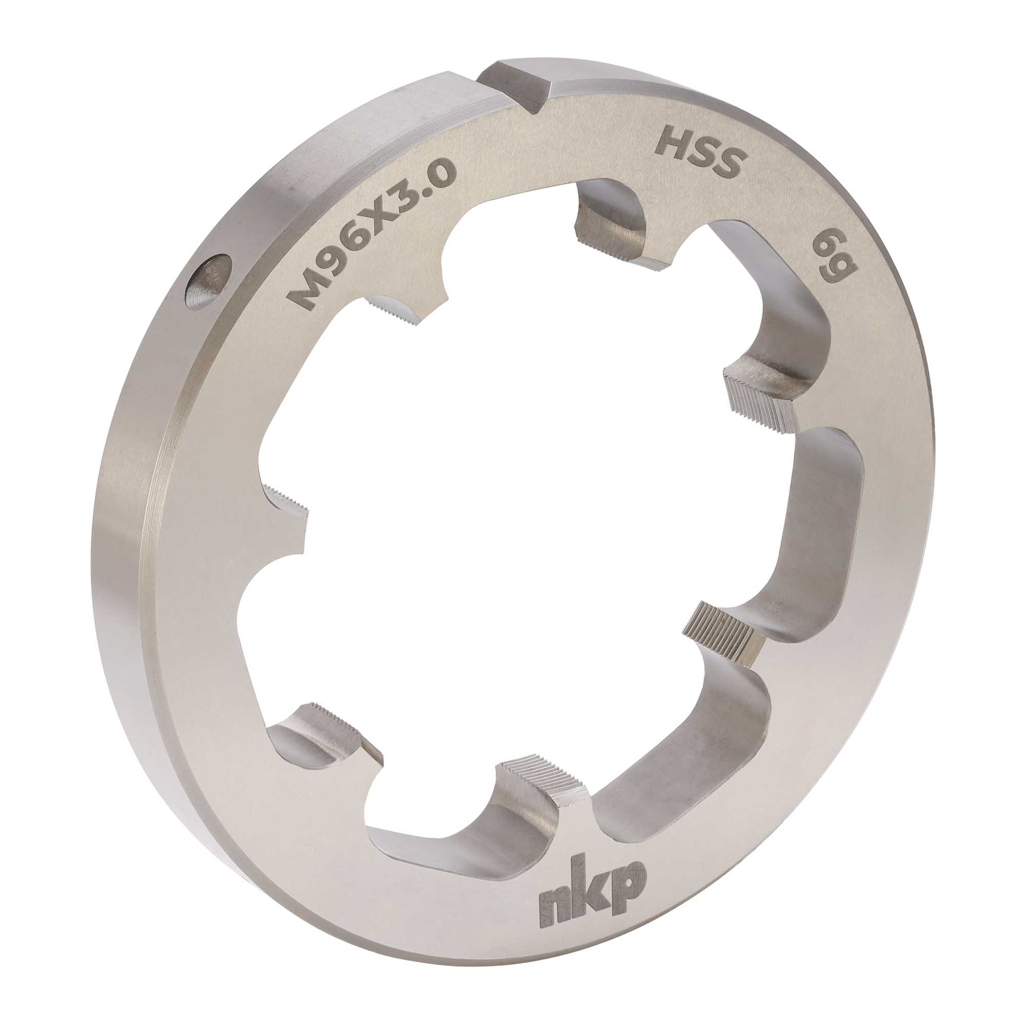 Плашка NKP М96х3,0 DINEN22568 HSS 6g 140х22мм 240963N