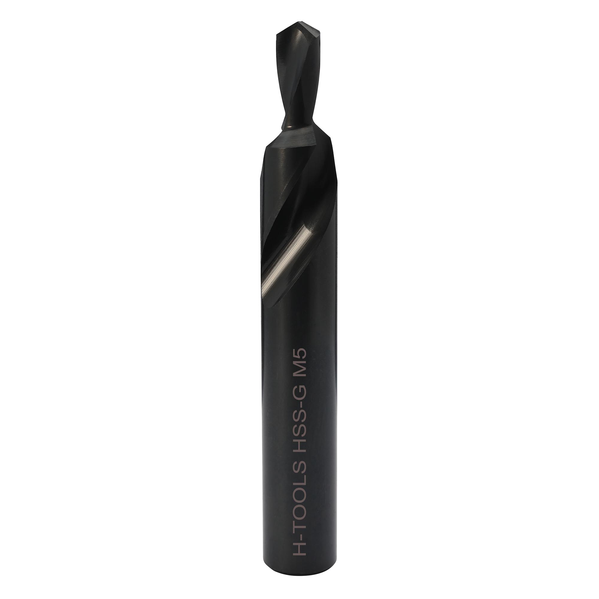 Комбинированное сверло-зенкер H-Tools PRO 90° M5 5,3x10x13/43/89мм HSS-G VAP 102622HT