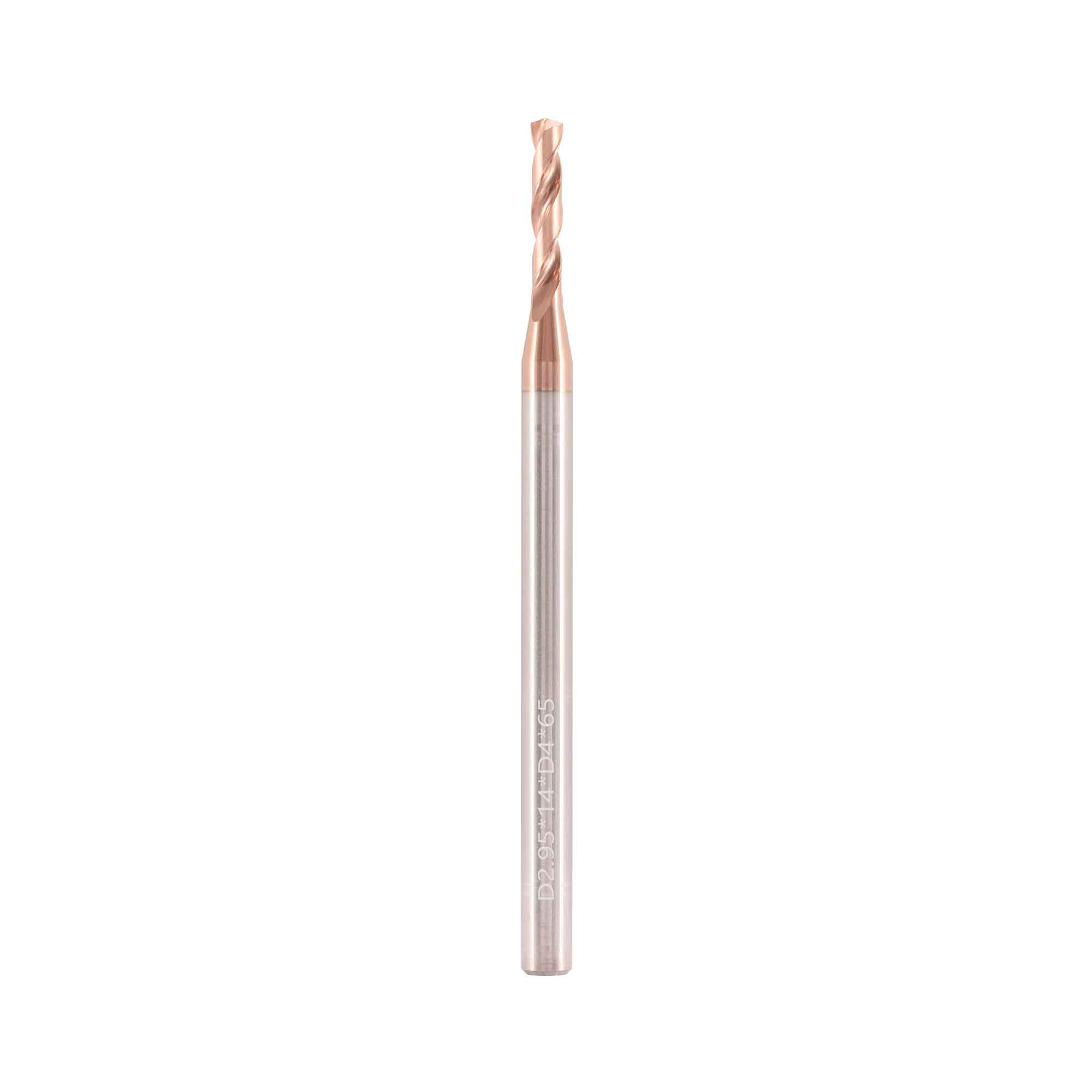 Сверло твердосплавное 2,95x65/14мм d04 VHM TiSiN 140° 60HRC BSKT BSE066D003-2,95