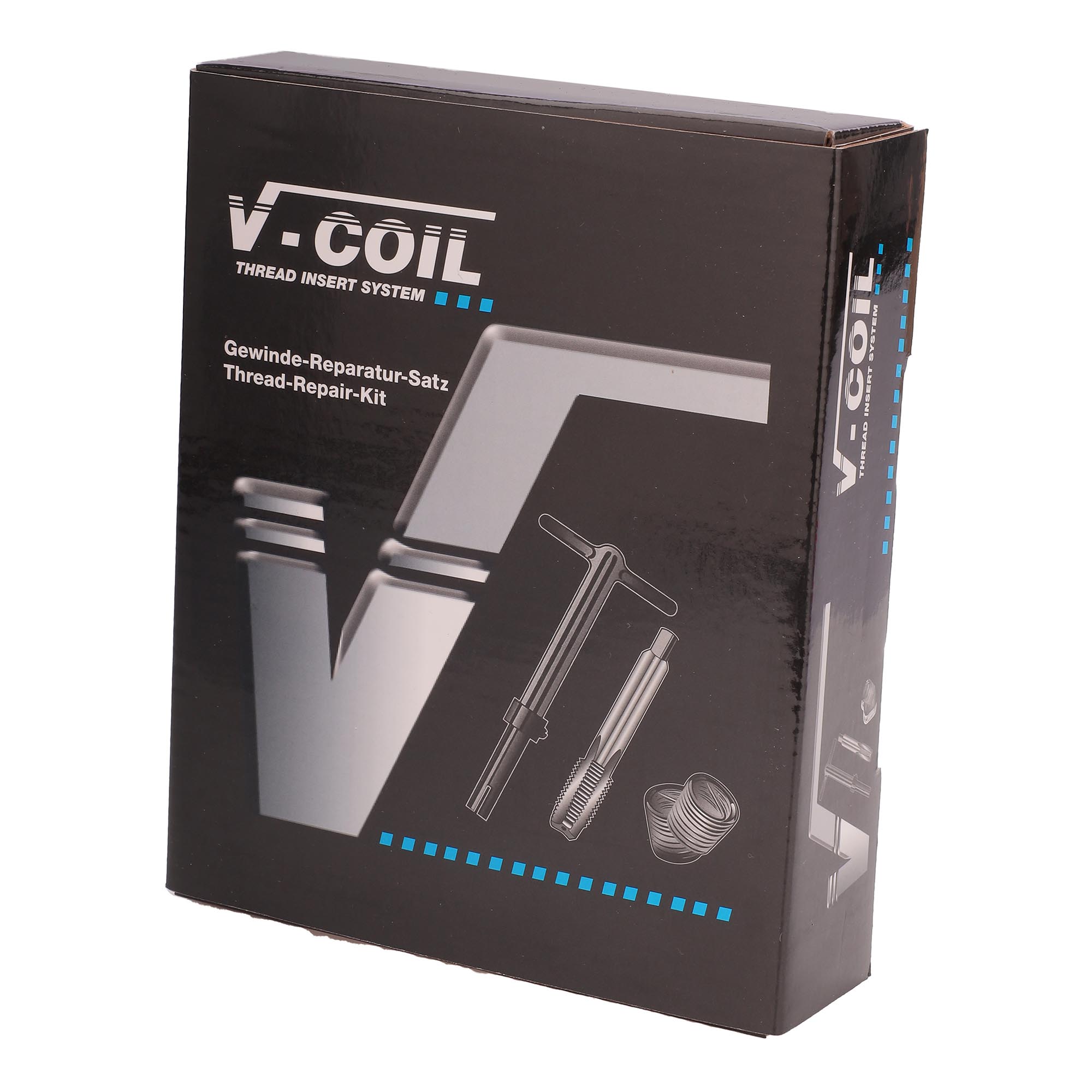 Набор для восстановления резьбы М16х2,0 12пр V-Coil Volkel 04032