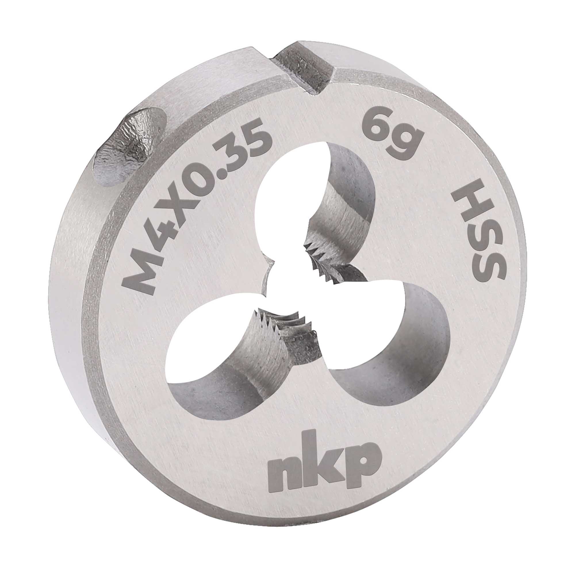 Плашка NKP М4х0,35 DINEN22568 HSS 6g 20х5мм 240042N