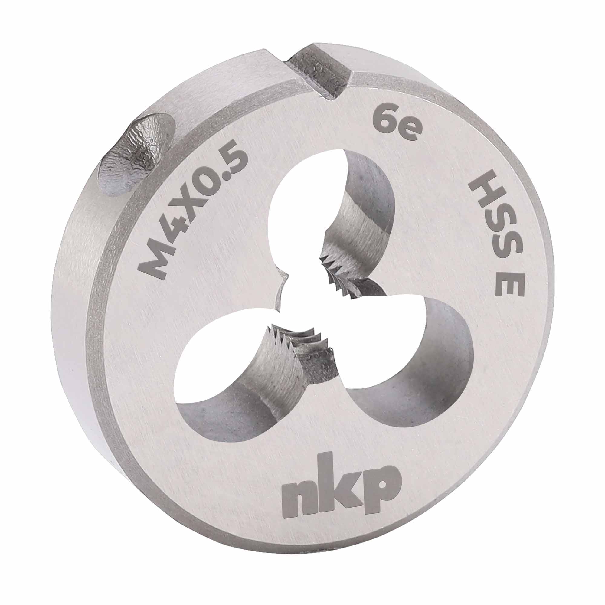 Плашка NKP М4х0,5 DINEN22568 HSSE 6e 20х5мм 289041N