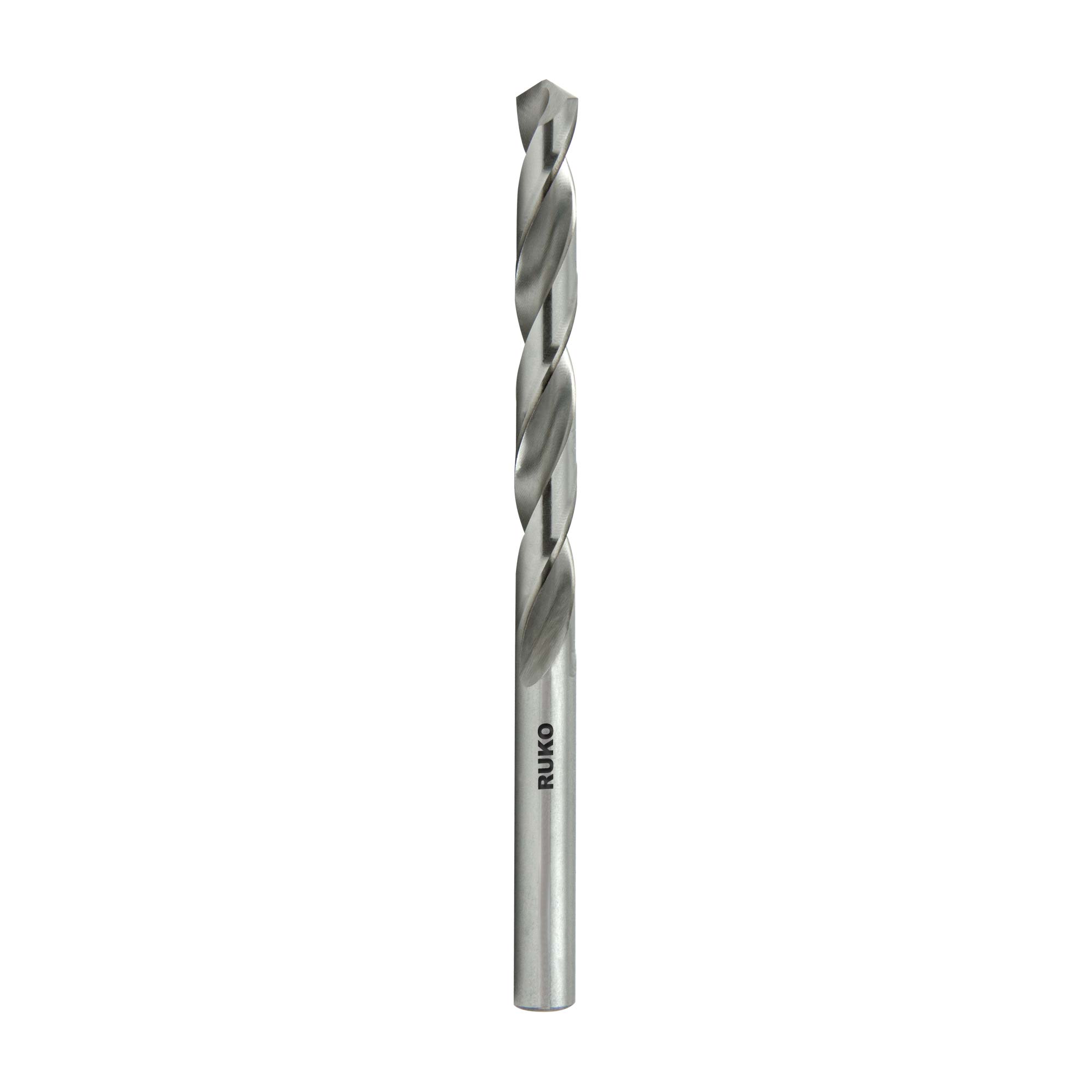 Сверло по металлу Ruko 4x75/43мм DIN338 HSS-G h8 5xD 118° 2144040