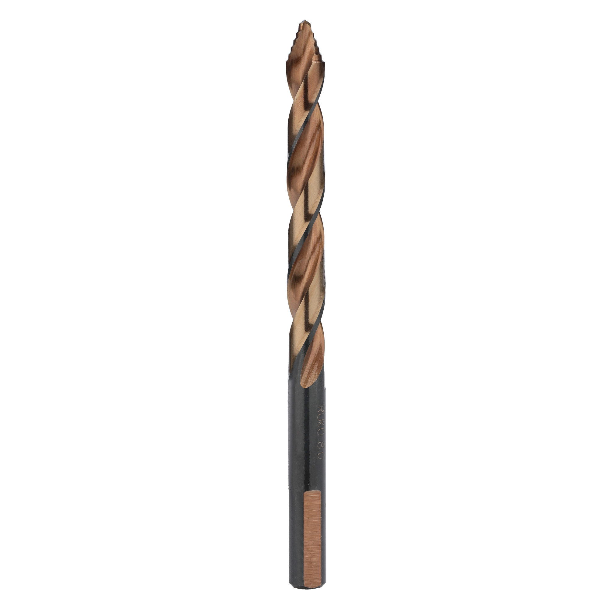 Сверло по металлу FlowSTEP Ruko 7x109/69мм DIN338 HSSE-Co5 VA h8 5xD 118° 259070E